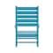 Flash Furniture Blue All-Weather Classic Outdoor Rocking Chair LE-HMP-2002-110-BL-GG - alternate 6